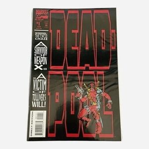 Marvel Comics Deadpool Circle Chase #1 Aug 1993 Weapon X Direct Edition NM New